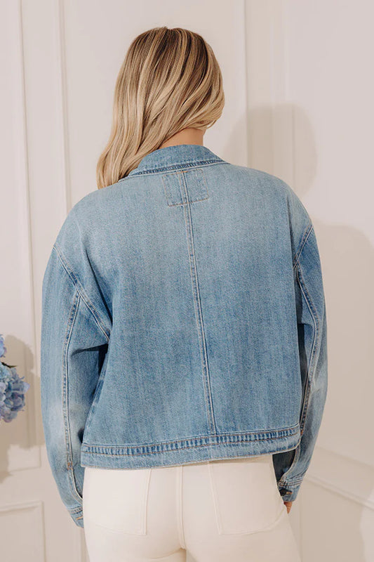 Millie Denim Jacket - Timeless Casual Denim
