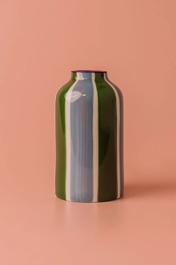 Misted Lime Reed Diffuser - Hand-Painted Ceramic Home Fragrance
