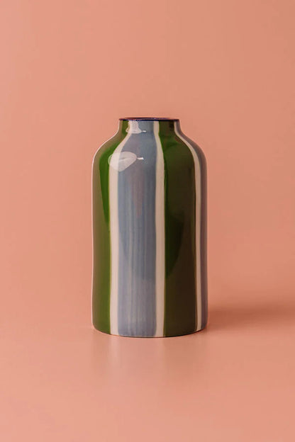 Misted Lime Reed Diffuser - Hand-Painted Ceramic Home Fragrance