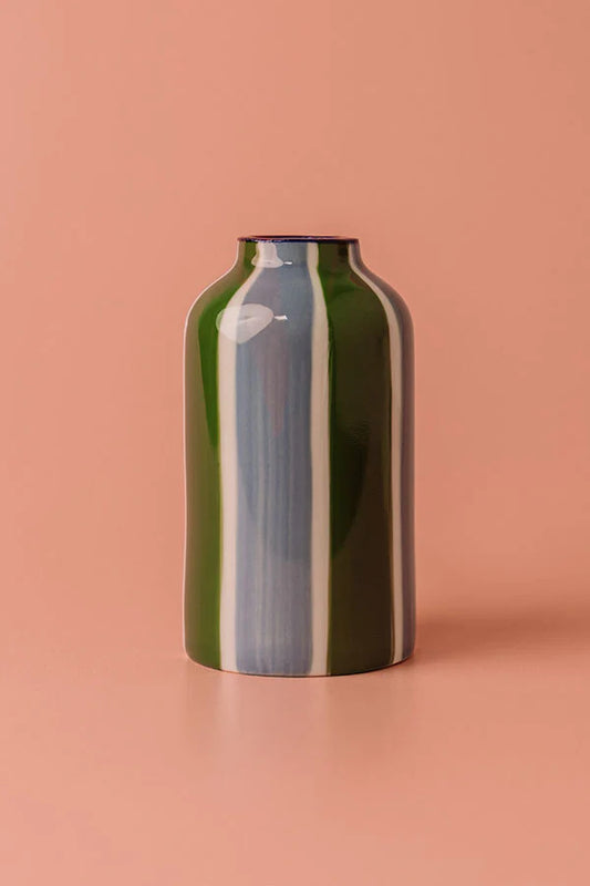 Misted Lime Reed Diffuser - Hand-Painted Ceramic Home Fragrance